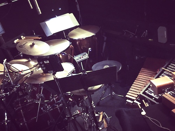42nd St - the Musical - percussion setup