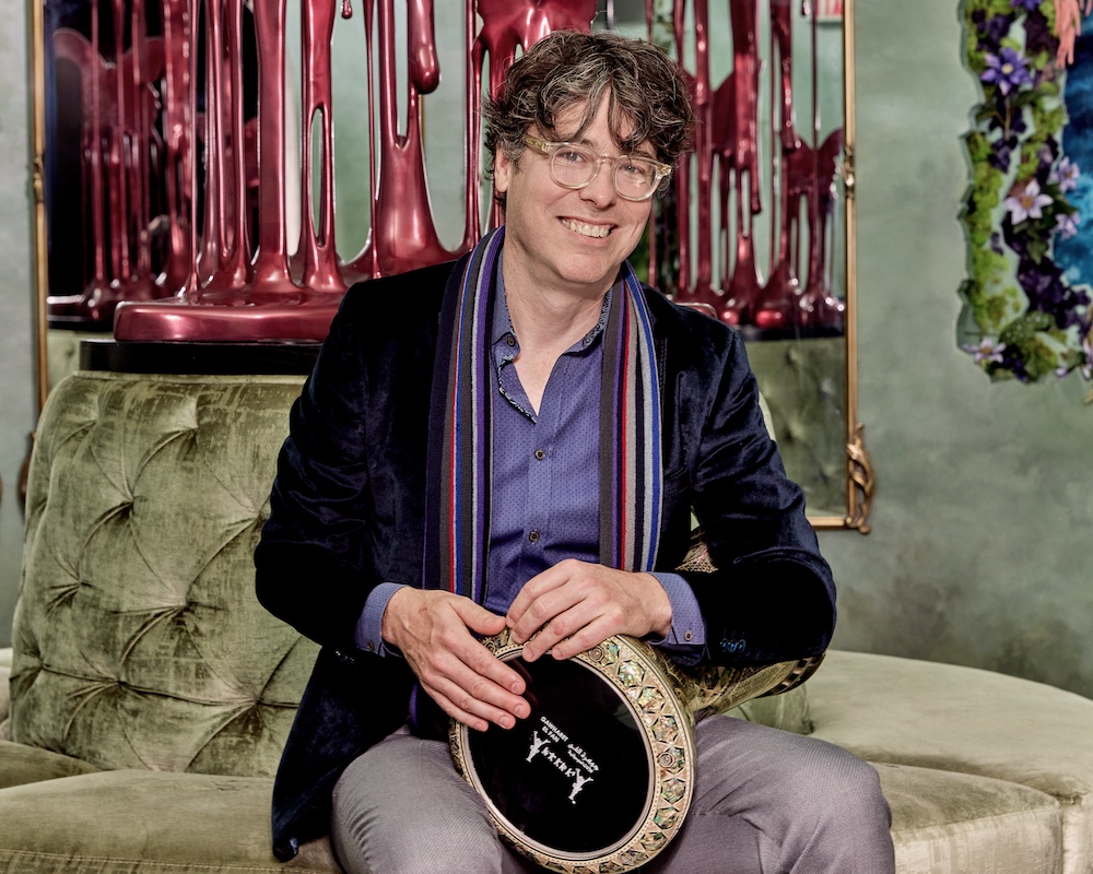 Brian O'Neill playing doumbek