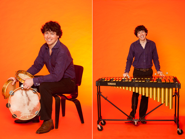 Brian O'Neill by Robin Holland on vibes and tambourines